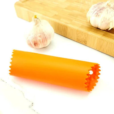 Garlic Peeler Skin Remover Roller Keeper,Easy Quick to Peeled Garlic Cloves with Silicone Tube Roller Garlic Peeling