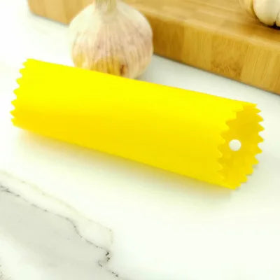 Garlic Peeler Skin Remover Roller Keeper,Easy Quick to Peeled Garlic Cloves with Silicone Tube Roller Garlic Peeling